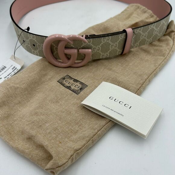 Women's Gucci GG Supreme, Marmont  belt size 90 centimeters/36 inches made Italy - Picture 2 of 8